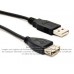 Cable extensión USB 2.0 A macho - A hembra 0.3 m